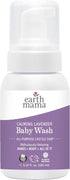 Earth Mama Calming Lavender Baby Wash Liquid Foaming Hand Soap, Organic All-Purpose Lavender Body