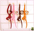Long Arm Hanging Monkey Stuffed Animals - Curtain Monkey Plush Toy Birthday Gift (24 Inch)
