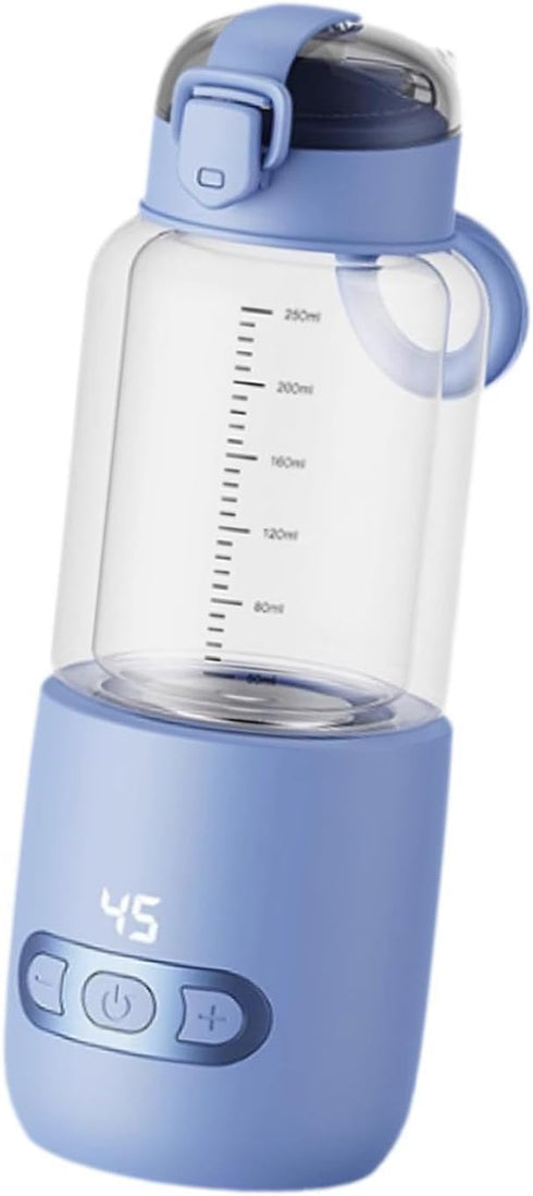 GiaoRosi 250ml Portable Milk Warmer USB Electric Kettle Fast Warming Fast Charging Milk Bottle Car Travel Shopping