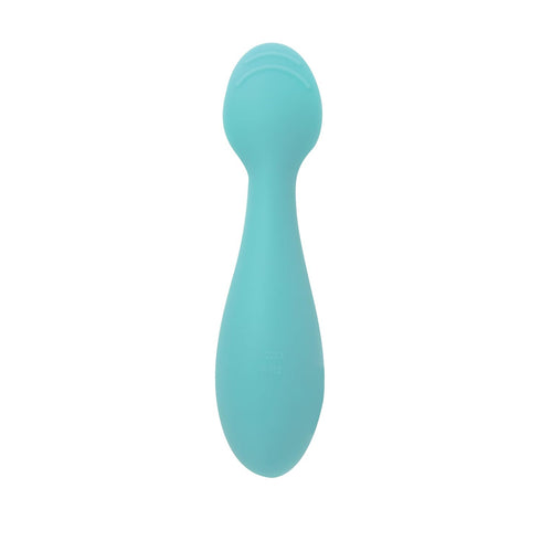 Nuby Silicone Mini Spoons - 2-Pack, Baby-Led Weaning Spoons for Babies 4+ Months, Aqua
