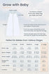 TotAha Sleep Sack 6-12 Months, 0.5 TOG Summer Light Sleeping Sacks, Buttery Soft Baby Sleep Bag with 2-way Zipper