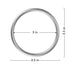 Accmor 3 Aluminium Baby Sling Ring in, Soft Wrap Carrier Rings Accessory for Infants Toddlers Newborn Kids (Silver)