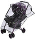 Fdit Clear Baby Stroller Rain Cover, Universal Waterproof PVC Ventilation Windproof Dust Weather Umbrella Pram Cover