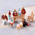 NWFashion Miniature Food Drinks Toys Bottle, 26pcs Mix for Adults and Children's Pretend Play Kitchen