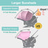 Colukii Stroller Accessories Replacement Canopy Compatible with Doona+ and Doona i Car Seats & Strollers, Larger