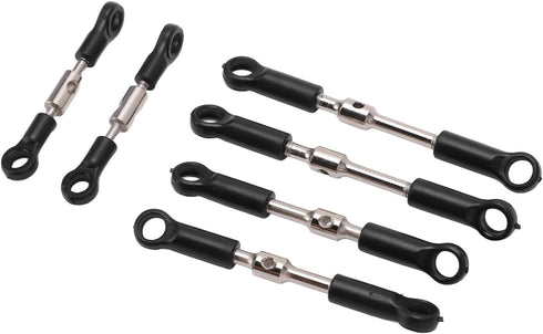 RC Tie Link Rods Set, Steering Linkage Rod for RC Car, Tie Rod Set for WLtoys 144001 144002 Remote Control Cars