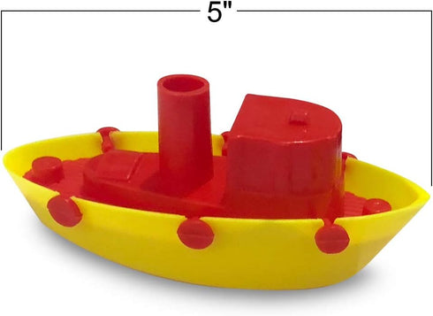 (4 Pack), 3-5, Summer ArtCreativity Toy Boats for Water Play, Pool Toys for Toddlers Floating Toddler Pool Toys