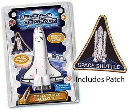 Legends of Space - Collectible Space Shuttle Orbiter with Patch