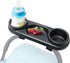 3-in-1 Universal Stroller Snack Tray with Dual Cup Holders, Sturdy Bar Attachment Compatible with Uppababy, Nuna