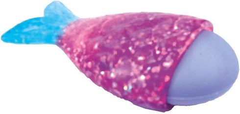 iscream Mermaid Tail Glittery 2-Piece 3D Eraser in Box