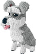 Dog Schnauzer Micro Building Blocks Set (2817PCS) - Gift for Kids and Adults