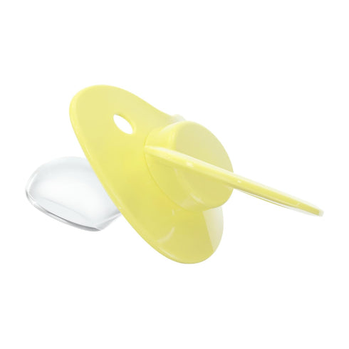 Rearz 10 Pacifier Addict - Fixx - JUMBO Functional Adult XXL Silicone Pacifier - Size (Baby Yellow)