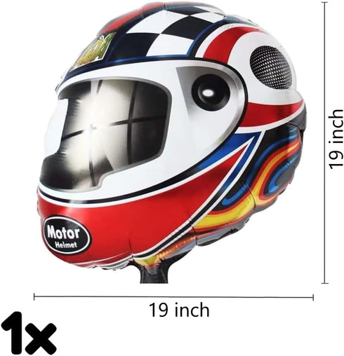 DIWULI Race Motorsport Balloon Set, Themed Racing Balloon Set for Birthday Decoration Supplies