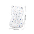 YOSADIER Newborn Bath Support Pad Adjustable Non-Slip Floating Cushion for Baby Bathing Breathable Mesh Mat for Infant