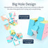 Generic 3x3x3 Speed Cube,Stickerless Magic Cube,Smooth Turning Puzzle Box with Anti-Sticky Design,The Most Educational