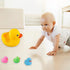 Bath Duck Toys 4Pcs Family Rubber Ducky Float & Squeak for Baby Toddlers Preschool Bathtub Shower Toy (Colorful)