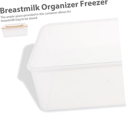 Breastmilk Storage Organizer - Freezer Accessory for Breastfeeding