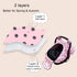 2 Carseat Cover Girls, Baby car seat Covers for Infant car seat, Baby Carrier Cover Canopy, Window in Door Zipper Open