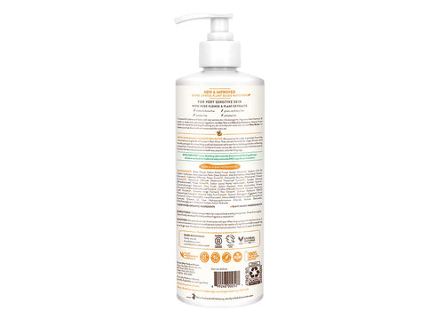 Babo Botanicals Sensitive Baby Fragrance-Free 2-in-1 Shampoo & Wash - EWG Verified - Vegan - Pediatrician Tested - For