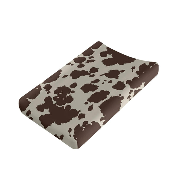 Cows Print Stretchy Changing Pad Covers, Ultra Soft Breathable Diaper Changing Table Cover for Baby Boys Girls