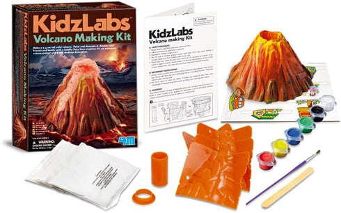 4M KidzLabs Volcano Making Kit: DIY Science Kit for Boys & Girls Ages 8+