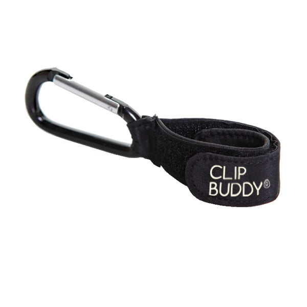 Dreambaby Clip Buddy Stroller Hook Carabiner, Bag Holder - Black, Model L271