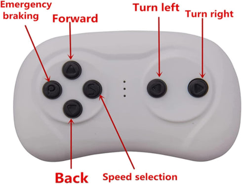 CSR-12T-1B 12V 2.4G Bluetooth Remote Control and Receiver Kit,Children's Electric Riding Car Controller Control Box