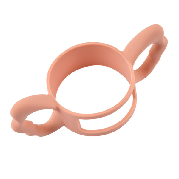 Feeding Bottle Handle with Silicone Grip for Newborns Wide Mouth Milk Bottle