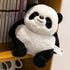 Cute Sitting Panda Stuffed Animals Plush Dolls,Soft Panda Plush Toy Bedtime Friend,Hugging Plush Toys Companion,Halloween Christmas Birthday Plush Gifts for Boys Kids Babies Girls (Panda)