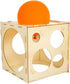 Auihiay 2-10 Inch Collapsible Wood Balloon Sizer Box, Measurement Tool for Balloon Decorations, 9 Holes