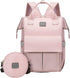 Generic Diaper Bag Backpack with Pacifier Case, Multi Functional Backpack Mommy Bag with