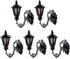 Yardwe 5Pcs Miniature Wall Lamp Model 1.10X0.39X1.10In Mini House Wall Lights for