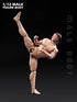 1/12 Figure,6inch Fremego Scale Action Male Strong Muscular Flexible Miniature Action Figure Body Doll Collection
