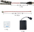 14 Pcs LED Light Bricks for Lego, Building Blocks Night Light, Model Lighting, Decorative Lighting (Red light)