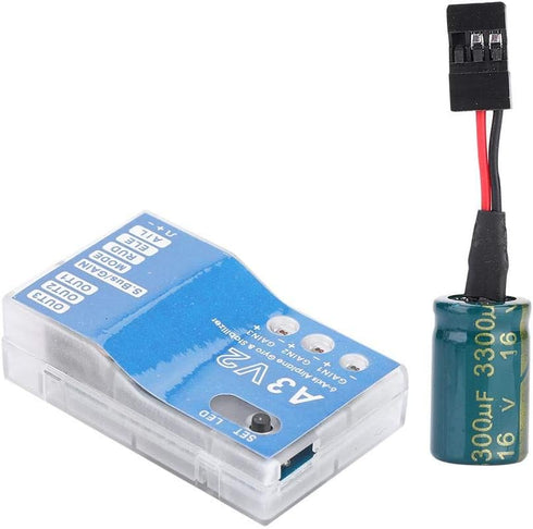 Lsaardth F50A 3-Axle A3 V2 Flight Controller Stabilizer Gyro Flight Controller Stabilizer System for RC Fixed-Wing