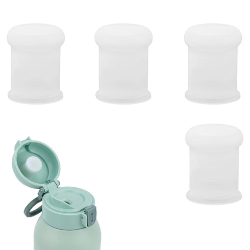 Fukaisu 4pcs Baby Bottle Warmer Stoppers Compatible with Momcozy, BPA-Free Silicone 17oz/500ml Portable