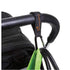 Dreambaby Clip Buddy Stroller Hook Carabiner, Bag Holder - Black, Model L271