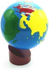Baby Earth Globe Toys, Montessori Plastic and Wood Material for Early Learning Teaching Aids