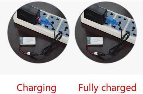2pcs USB Charger Cable 3.7V with SM-2P Plug Connector, Electric Toy Charging Cable for RC Helicopter Quadcopter