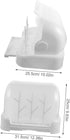 Countertop Bottle Drying Rack with Dustproof Cover Space-Saving Organizer for Bottles Pacifiers Accessories Fast