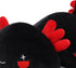 MIAOHAHA 19.6in Pillow(Black,50cm/19.6in) Plush Axolotl Toy Plush Pillow Axolotl Stuffed Animal Toy Cute Plushies Kids