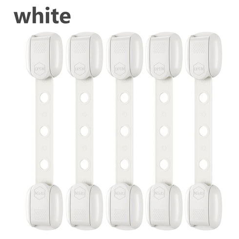 Generic (3 Pack) 3 (Pack 1)) Child Safety Strap Locks Baby Locks for Cabinets and Drawers, Toilet, Fridge & More.
