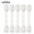 Generic (3 Pack) 3 (Pack 1)) Child Safety Strap Locks Baby Locks for Cabinets and Drawers, Toilet, Fridge & More.