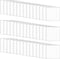 FINGERINSPIRE 50 Pcs Clear Miniature Bases, 25x25mm Square Acrylic Display Bases, 2mm Thick for Wargaming