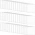 FINGERINSPIRE 50 Pcs Clear Miniature Bases, 25x25mm Square Acrylic Display Bases, 2mm Thick for Wargaming
