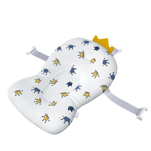Baby Bath Cushion Pad Newborn Bathtub Mat Non-Slip Floating Bathing Tub Seat
