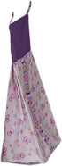 CribMATE Purple Butterfly Diaper Stacker Organizer, Nursery Crib Diaper Hanging Bag for Baby Girl
