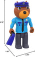 PIGGY - Officer Doggy Series 2, 3.5" Action Figure (Includes DLC Items)