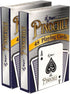 2 Pack Set 2 2-4 Regal Games Pinochle Playing Cards - Adult Card Game with Score Sheets & Deck of Pinochle Cards
