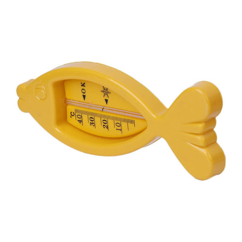 YPBEW 1 Water Thermometer Baby Bathing Fish Shape Temperature Infant Toddler Shower Random Color